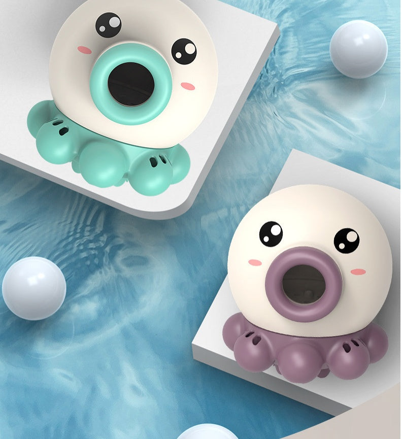 The Octopus Fountain Bath Toy is an exciting and engaging water toy that brings fun to both bath time and outdoor play. Designed with a rotating shower and water jet, it creates a playful fountain that kids can enjoy while splashing around. This toy is pe