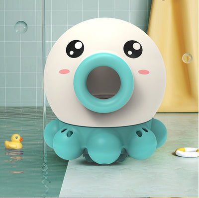 The Octopus Fountain Bath Toy is an entertaining water toy that makes bath time and outdoor play more enjoyable for kids. With a rotating shower and water jet function, it creates an exciting fountain effect that children will love. Perfect for the bathro