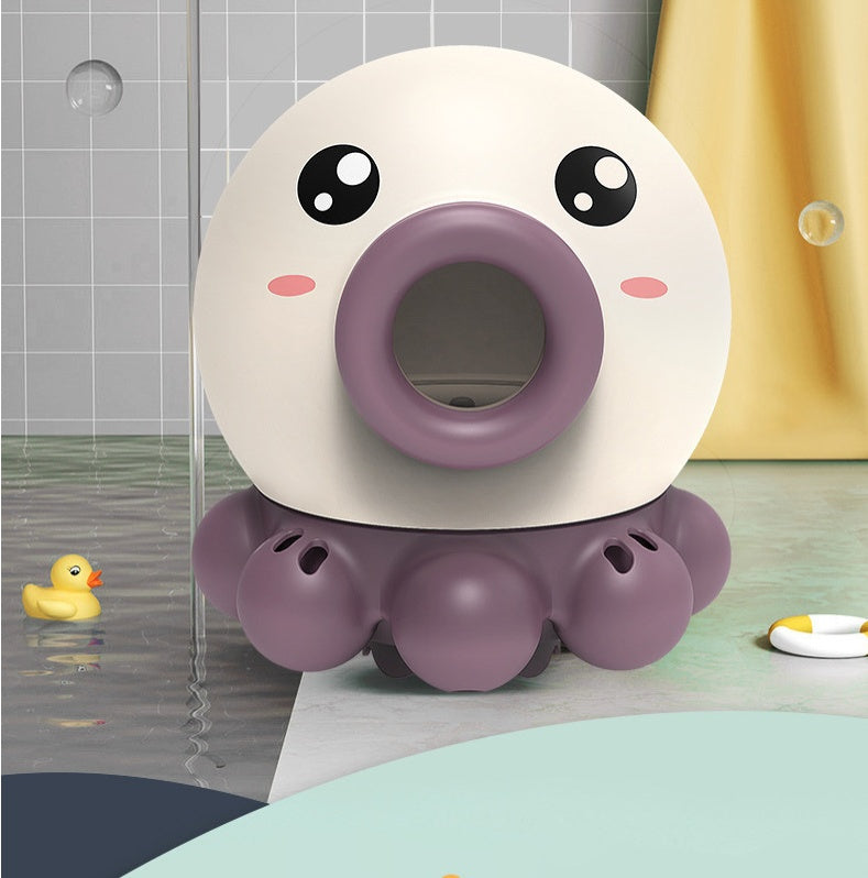 The Octopus Fountain Bath Toy is a fun, interactive water toy that makes both bath time and outdoor play more enjoyable for children. With its rotating shower and water jet, it creates a playful fountain effect that keeps kids entertained as they splash a