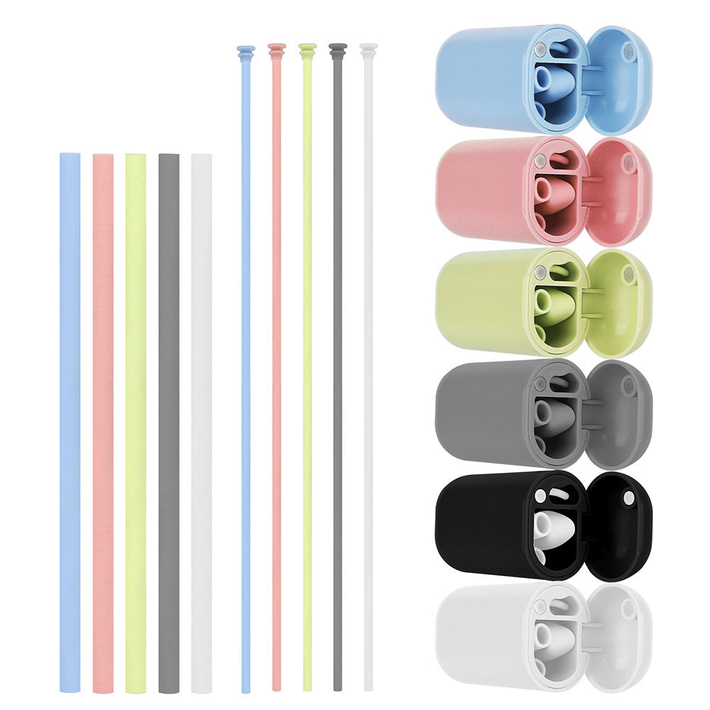 Silicone Foldable Drink Juice Straw