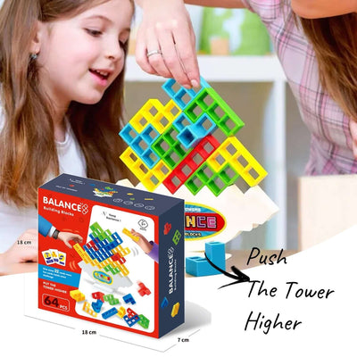 The Balance Stacking Board Game is perfect for family fun and friendly competition. Ideal for kids and adults, this tower block toy challenges your skills in stacking and balancing. It’s a great way to engage everyone during family parties, game nights, o