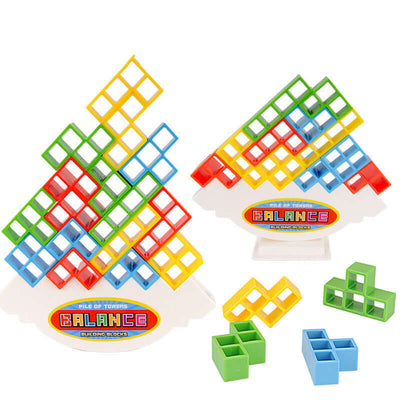 The Balance Stacking Board Game is an engaging, challenging game suitable for all ages. Whether for kids or adults, it encourages fun, strategic play, helping to improve focus, problem-solving, and coordination. This tower block toy is perfect for family 