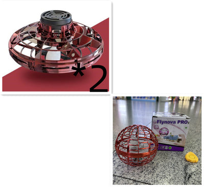 The Rotating Flying Gyro Aircraft Induction Drone Toy is a fun and engaging flying toy that uses induction technology to hover and spin in the air. This toy responds to hand movements, offering an interactive flying experience that encourages kids to impr