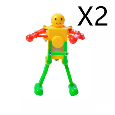 The Clockwork Dancing Robot is a delightful and engaging toy that combines fun and learning. Powered by a simple clockwork mechanism, the robot performs gymnastics and dance moves, captivating kids with its unique actions. It’s a great gift for children, 