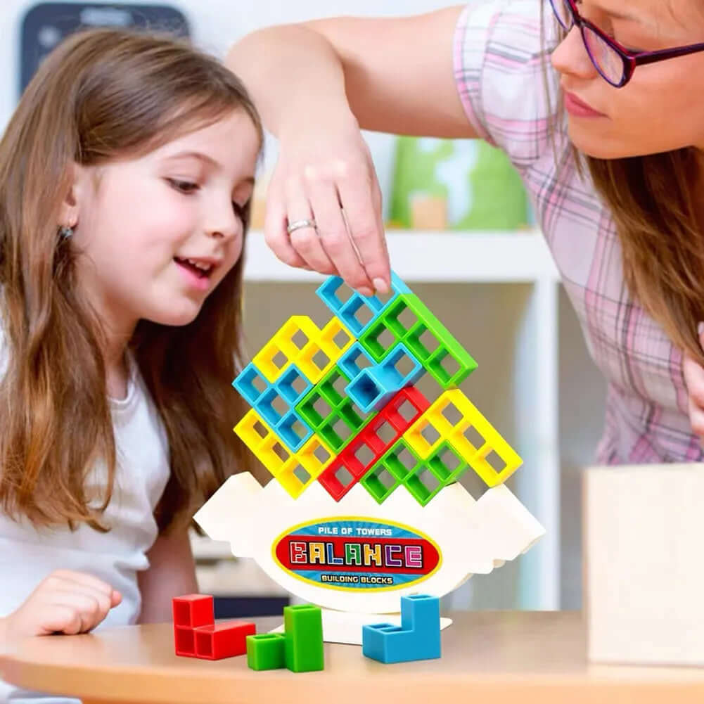 The Balance Stacking Board Game is a thrilling and interactive game suitable for both kids and adults. Perfect for family parties, travel, and gatherings, it features tower blocks that challenge players to stack them without toppling the tower. This puzzl