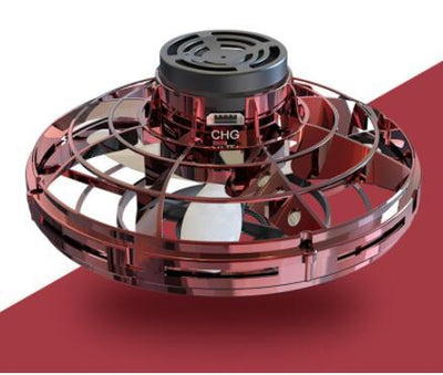 The Rotating Flying Gyro Aircraft Induction Drone Toy is a fun and interactive flying toy that offers children a unique and engaging experience. Using advanced induction technology, it hovers and spins in the air, allowing kids to control its movements wi