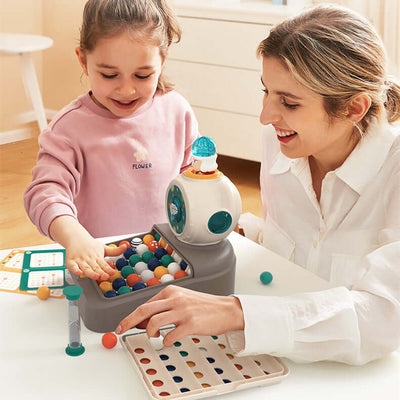 The New Children's Elimination Ball Toy is a fun and interactive learning tool that promotes parent-child bonding while developing essential cognitive skills. Designed with Montessori principles, this puzzle helps children enhance their logical thinking, 