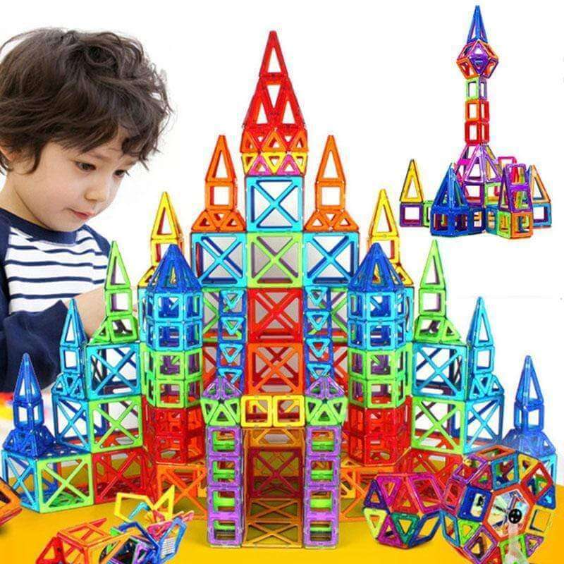 The Magnetic Building Blocks DIY Magnets Toys set is an engaging and educational toy for children, perfect for sparking creativity and hands-on learning. With colorful magnetic pieces, kids can build endless structures, developing problem-solving, spatial