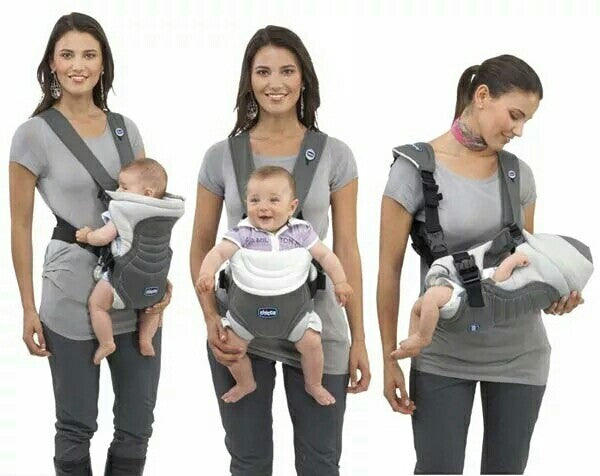 Newborn baby carrier with baby carrier