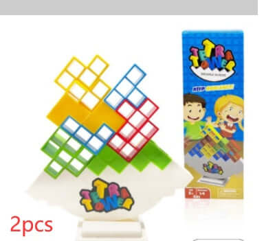 The Balance Stacking Board Game is the ideal game for family fun and skill-building. Suitable for both kids and adults, this tower block game offers exciting challenges as players stack blocks without making the tower fall. It’s great for developing focus