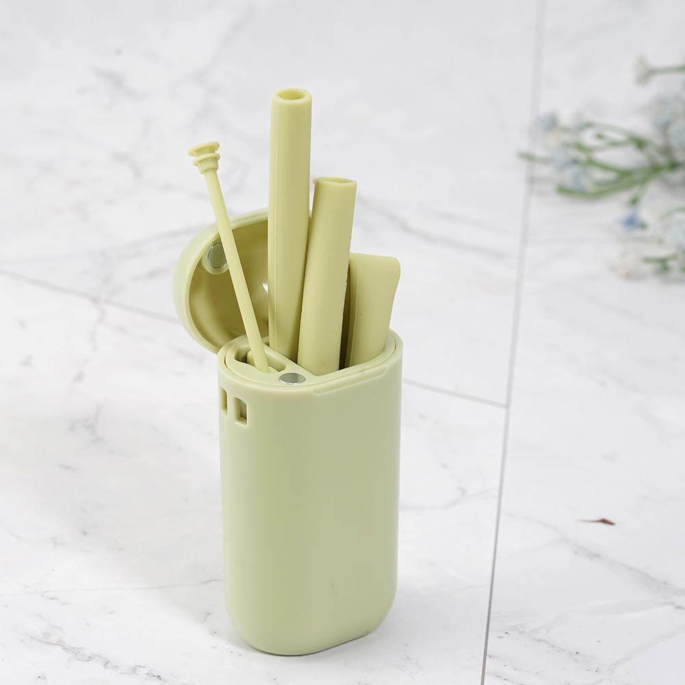 Silicone Foldable Drink Juice Straw