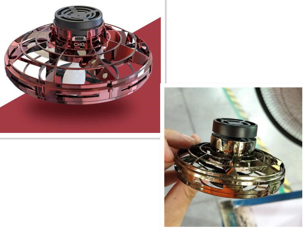 The Rotating Flying Gyro Aircraft Induction Drone Toy is a unique and thrilling gadget that offers a one-of-a-kind flying experience for kids. Using advanced induction technology, this drone effortlessly hovers and spins in mid-air, controlled by hand mov