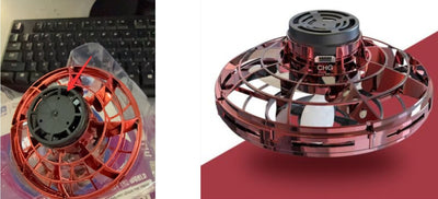 The Rotating Flying Gyro Aircraft Induction Drone Toy is a captivating and high-tech toy designed to provide endless hours of fun. Utilizing induction technology, this drone hovers and spins in the air, responding to hand movements for an interactive expe