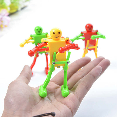 The Clockwork Dancing Robot is a fun and creative toy that brings joy to kids with its unique clockwork gymnastics motions. A perfect Christmas gift, this novelty toy features a charming, interactive design that encourages hand-eye coordination and imagin