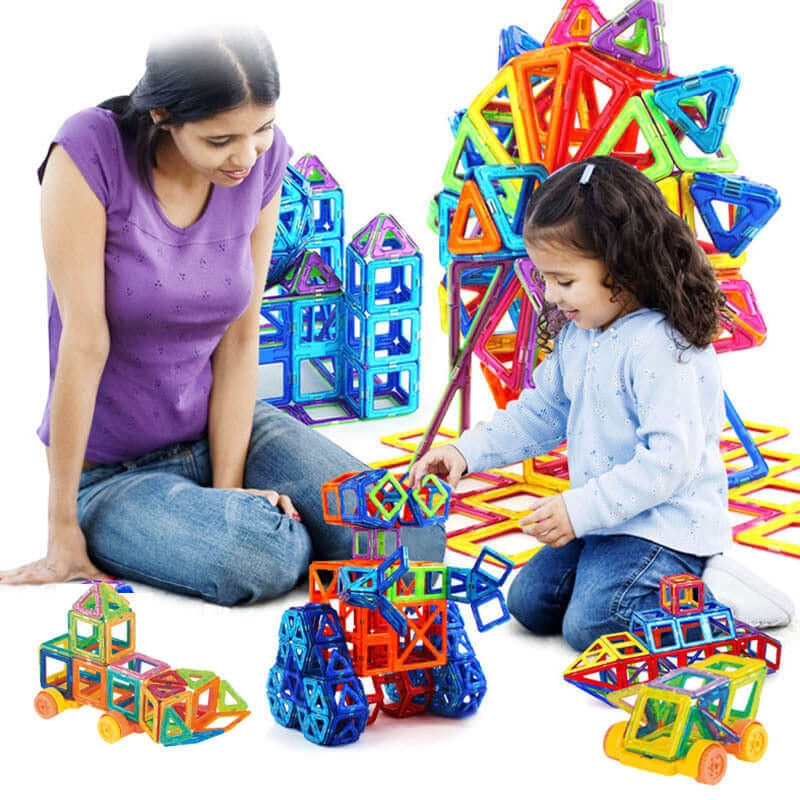 The Magnetic Building Blocks DIY Magnets Toys set is a fun and educational way to engage children’s creativity. With its vibrant magnetic pieces, this construction set allows kids to build and design structures, enhancing their problem-solving, fine motor
